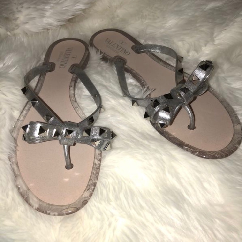 Valentino 'Rockstud' Flip Flop